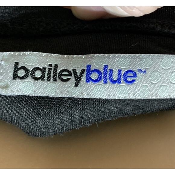 BaileyBlue Maxi Dress Womens Small Black Bodice Paisley Skirt Sleeveless - Picture 7 of 9